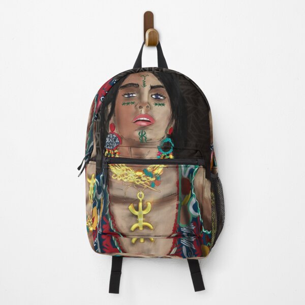 Item preview, Kabyle Amazigh woman portrait berbere arif vibes 4 designed and sold by azghari.