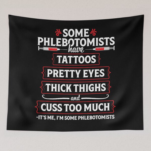 Item preview, Phlebotomist Funny Thighs Phlebotomy Technician Nurse Gift designed and sold by rileyamiy.