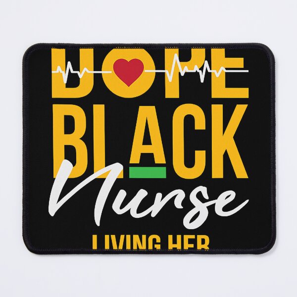 Item preview, Unapologetically Dope Black Nurse Living Best Life RN Gift designed and sold by rileyamiy.