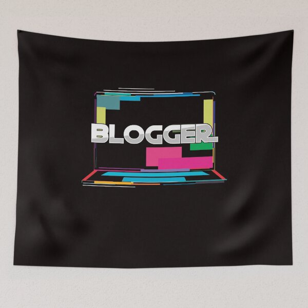 Item preview, Blogger Computer Blogging Story Influencer Writer Author designed and sold by TomGiantDesigns.