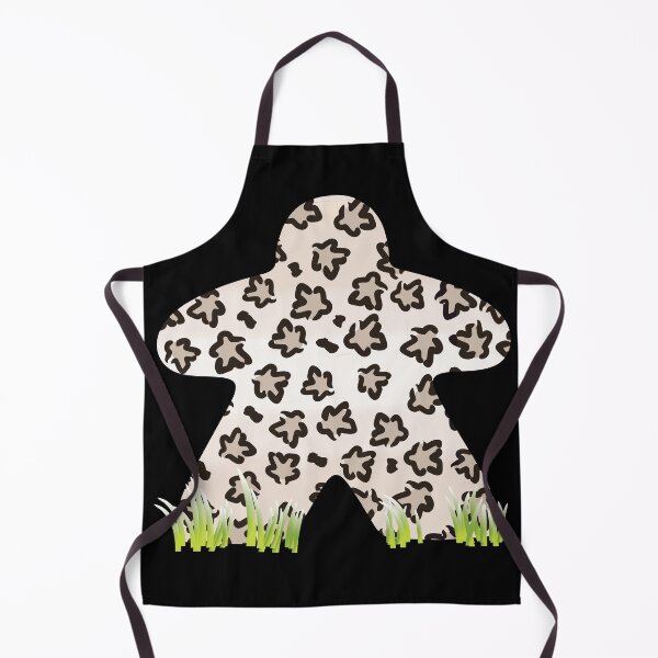 Item preview, Snow Leopard Print Meeple designed and sold by geekyT.