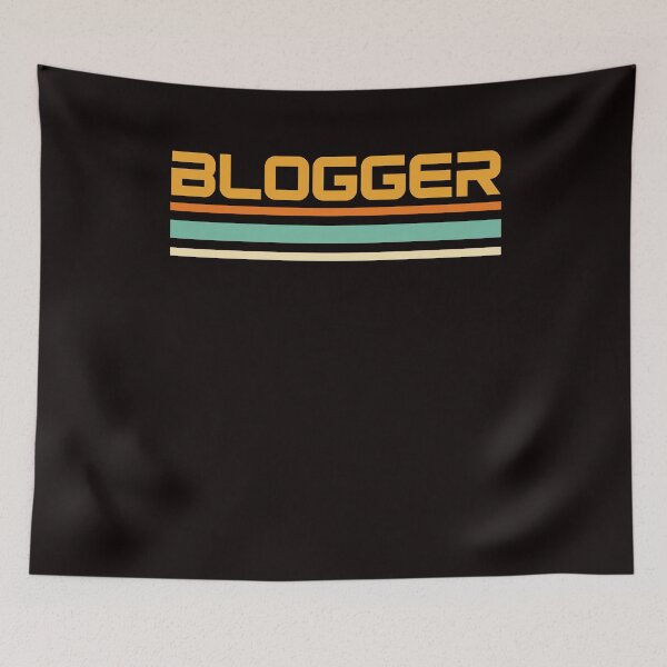 Item preview, Retro Blogger Vintage Blogging Blog Story Influencer Writer designed and sold by TomGiantDesigns.