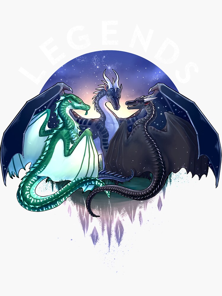 "Wings of Fire Legends Fathom, Darkstalker, Clearsight Classic