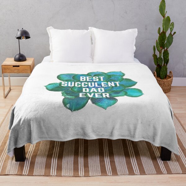 Item preview, Best succulent dad ever designed and sold by Tanuja Sharma.