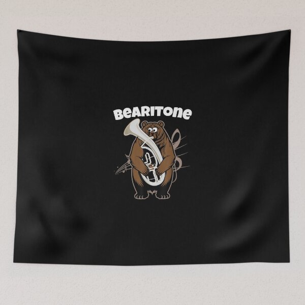 Item preview, Funny 39;Bearitone39; Euphonium Shirt for Horn Player Baritone T-Shirt designed and sold by BohlenAhren.