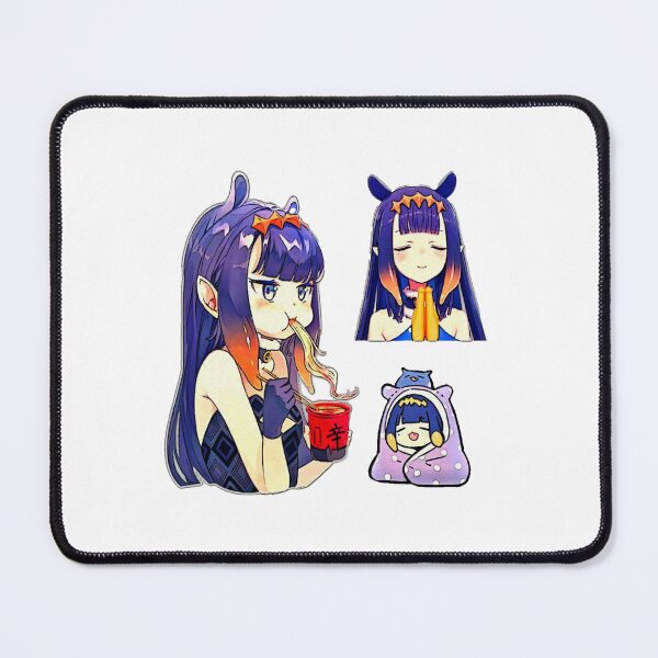 Item preview, Ouro Kronii Hololive Ninomae Inanis Ninomae Sticker designed and sold by harveyqueen.