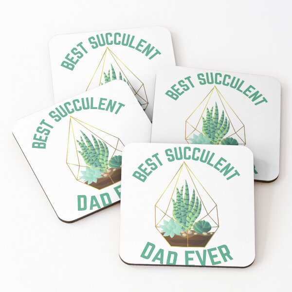 Item preview, Best succulent dad ever designed and sold by Tanuja  Sharma.