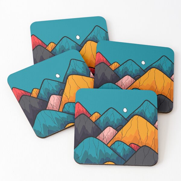 Item preview, Round rock peaks designed and sold by Swadeillustrations.