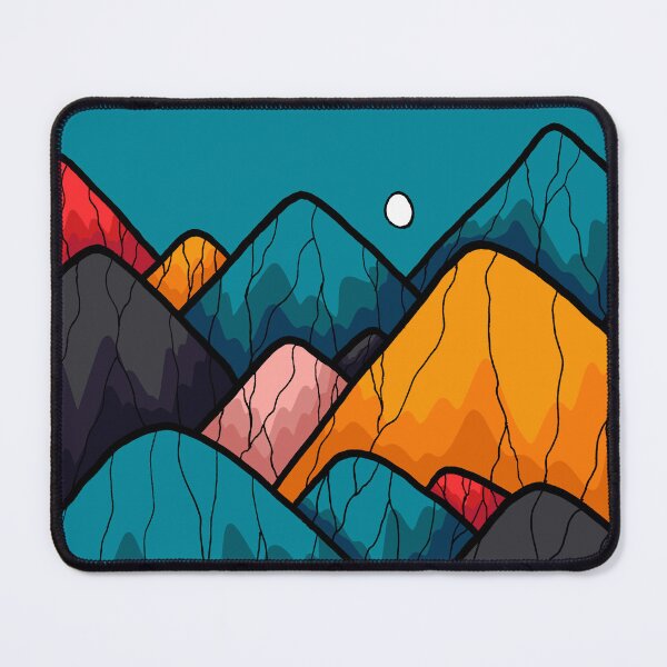 Item preview, Round rock peaks designed and sold by Swadeillustrations.