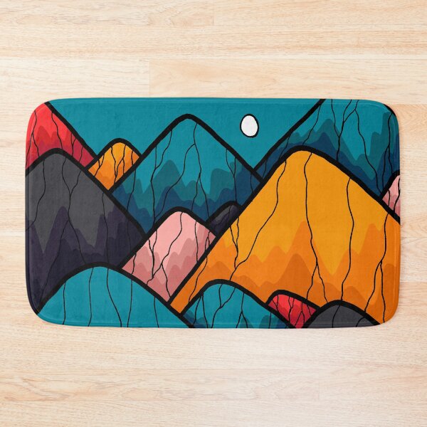 Item preview, Round rock peaks designed and sold by Swadeillustrations.