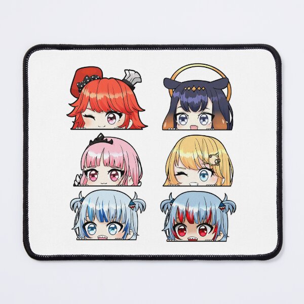 Item preview, Ouro Kronii Hololive English Vtubers Peeker Sticker designed and sold by harveyqueen.