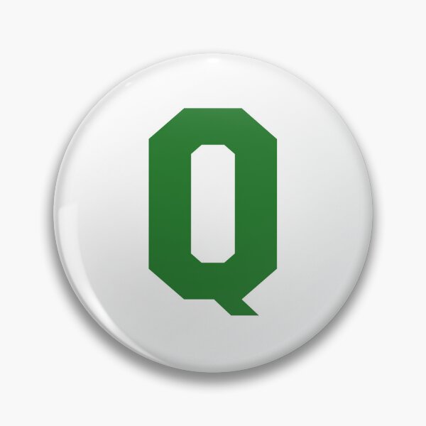 Item preview, Alphabet, Green Q, Sports letter Q designed and sold by TheCultStuff.