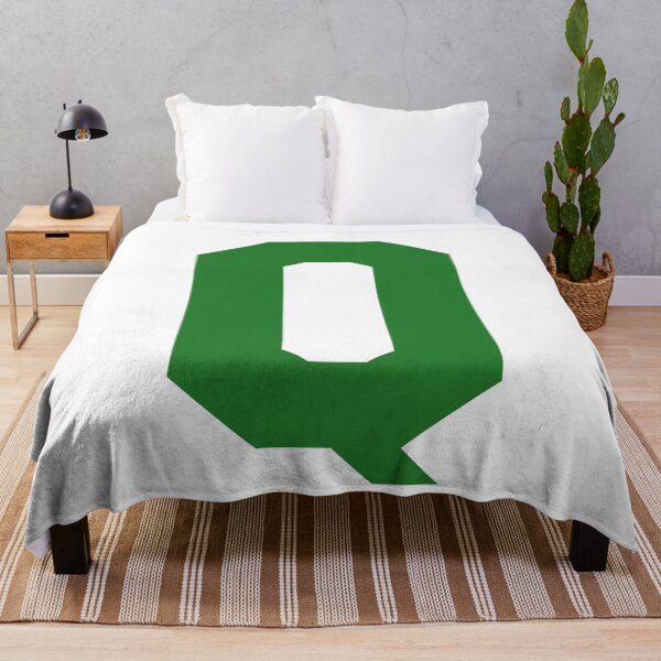 Item preview, Alphabet, Green Q, Sports letter Q designed and sold by TheCultStuff.