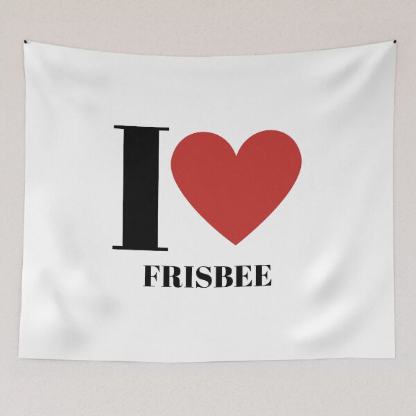 Item preview, I love Frisbee  designed and sold by freedom4life.