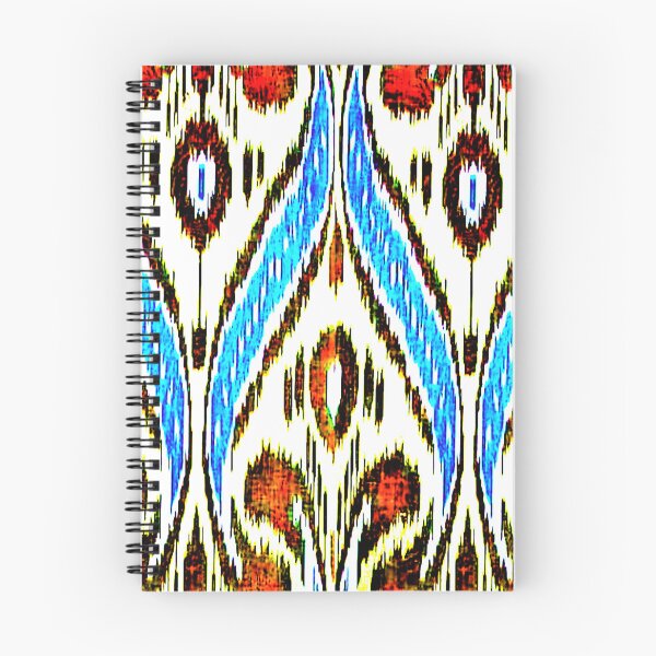 Item preview, Uzbek Ikat floral designs ikat patterns, Uzbek Ikat designs designed and sold by LeFabriqueOuz.
