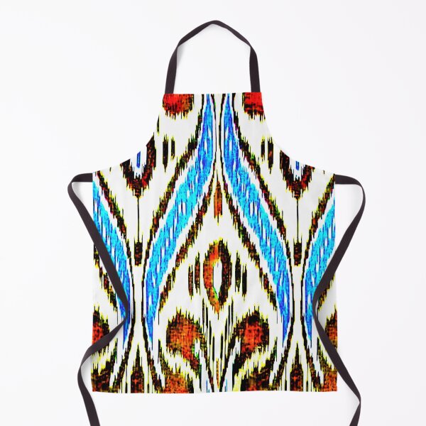 Item preview, Uzbek Ikat diseños florales patrones ikat, Uzbek Ikat diseños designed and sold by LeFabriqueOuz.