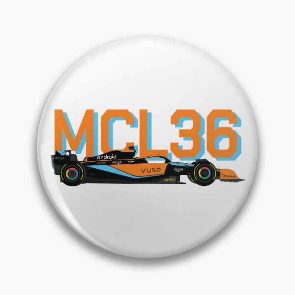 Item preview, F1 team car MCL36 with race drivers Norris and Daniel Ricciardo designed and sold by FormulaGTee1.