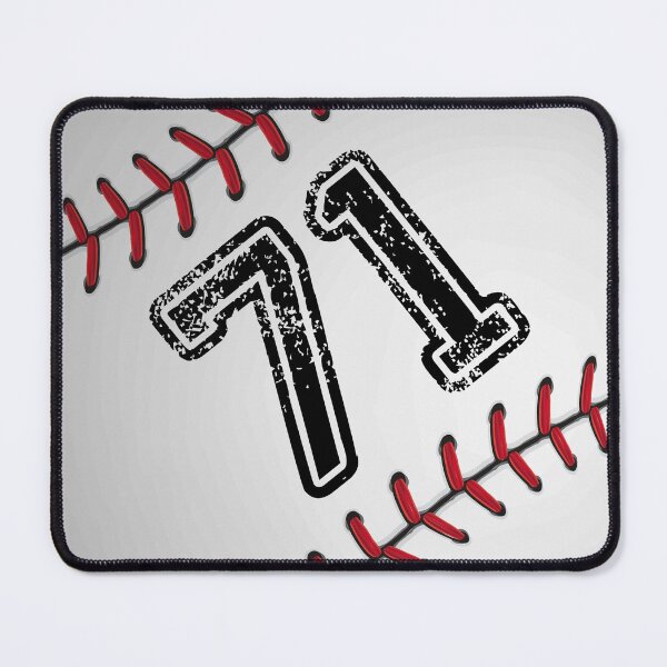 Item preview, Baseball ball number 71, seventy one designed and sold by TheCultStuff.
