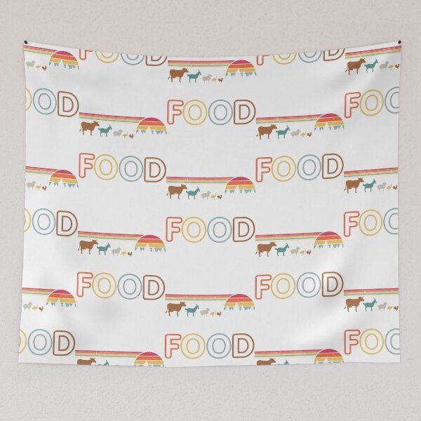 Item preview, Friends Not Food Animals Vintage Vegan Vegetarian Plant  designed and sold by 7uhv2XjzGN.