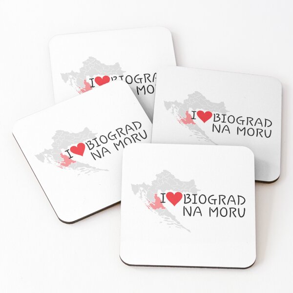 Item preview, "I Love Biograd na Moru" designed and sold by MC Art Studio.
