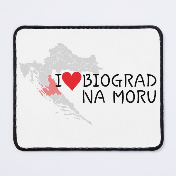 Item preview, "I Love Biograd na Moru" designed and sold by MC Art Studio.