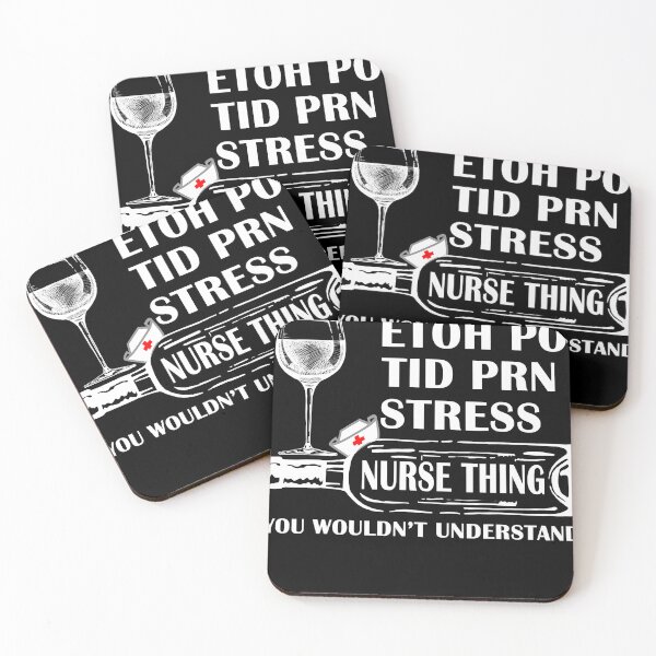 Item preview, 175ml. ETOH PO TID PRN Stress Shirt Nurses, Nursing, Rn, LPN designed and sold by fostebris.