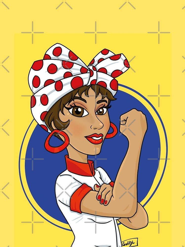 Mujer de la harina pan arepas' Sticker