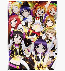 No Brand Girls Love Live Poster
