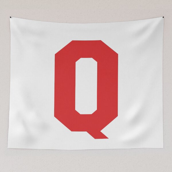 Item preview, Alphabet, Red Q, Sports letter Q designed and sold by TheCultStuff.
