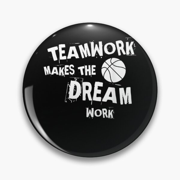 Item preview, Basketball Teamwork Makes The Dream Work Classic T-Shirt designed and sold by batesyadi3.