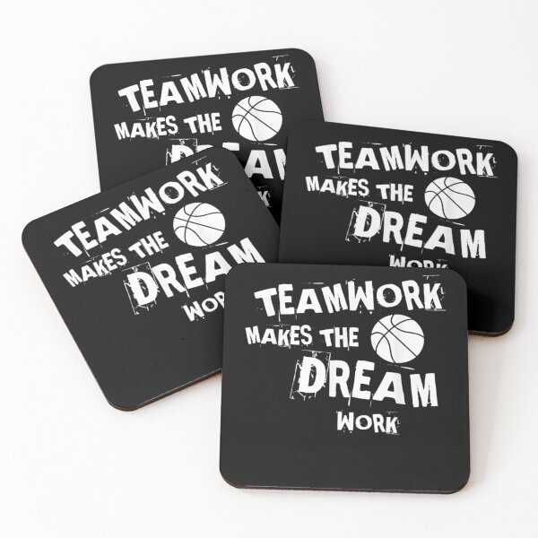 Item preview, Basketball Teamwork Makes The Dream Work Classic T-Shirt designed and sold by batesyadi3.