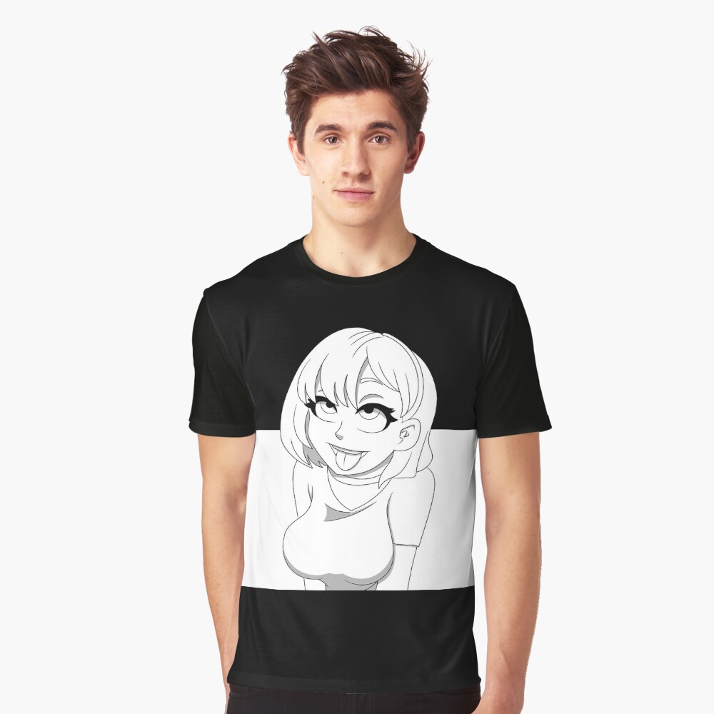 Horny Anime Girl Hentai Girl Orgasm T Shirt For Sale By Prodbynieco