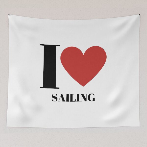 Item preview, I love sailing  designed and sold by freedom4life.