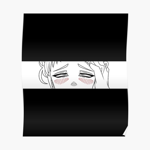 Female Anime Eyes Hentai Girl Orgasm Poster For Sale By Prodbynieco Redbubble