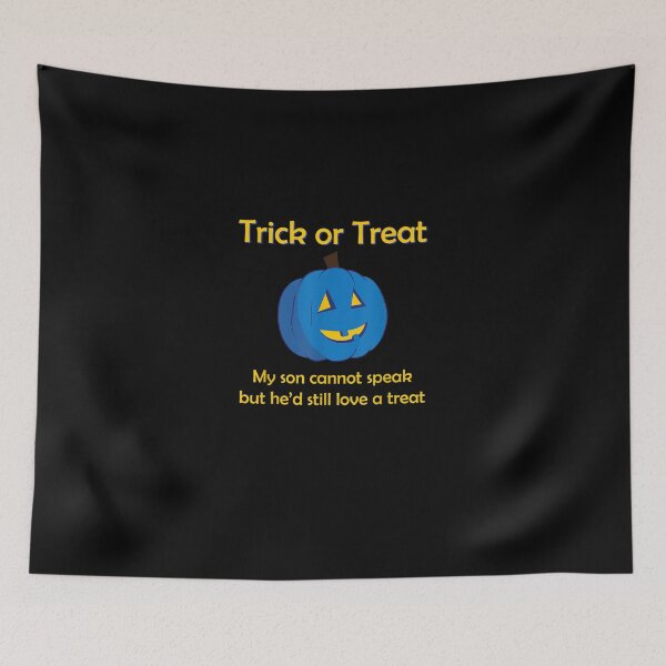 Item preview, Blue Pumpkin Autism Awareness Trick or Treat Halloween designed and sold by VargasParis.