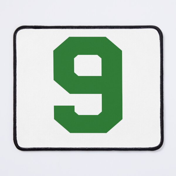Item preview, Number 9, Green nine, Sports number 9 designed and sold by TheCultStuff.
