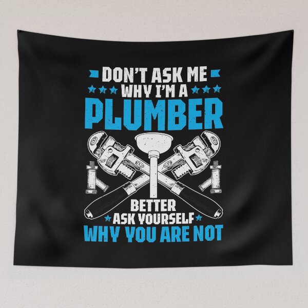 Item preview, Plumber Plumbing Plunger Pipe Fitter Pipefitter designed and sold by Krautshirts.