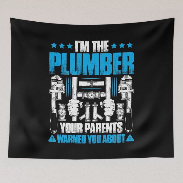 Item preview, Plumber Plumbing Plunger Pipe Fitter Pipefitter designed and sold by Krautshirts.