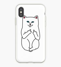 Nasty Cat iPhone Case