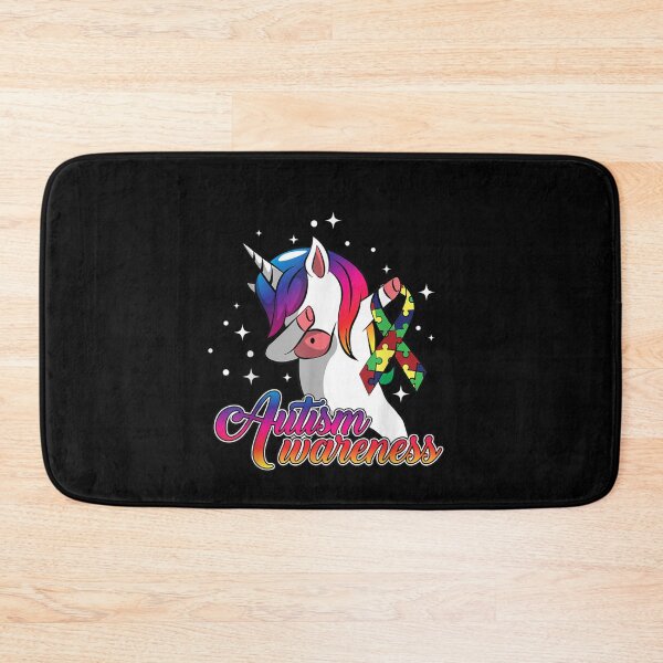 Item preview, Autism Awareness Gift Shirt Cute Dabbing Unicorn Ribbon designed and sold by VargasParis.