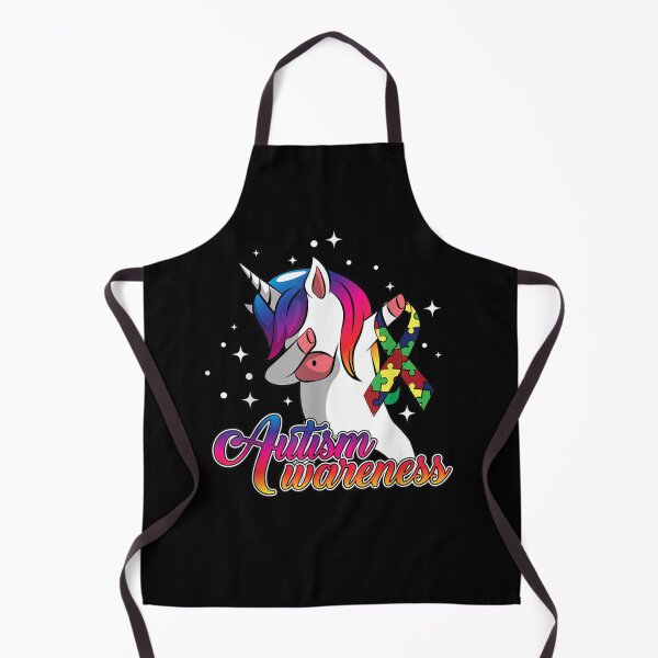 Item preview, Autism Awareness Gift Shirt Cute Dabbing Unicorn Ribbon designed and sold by VargasParis.
