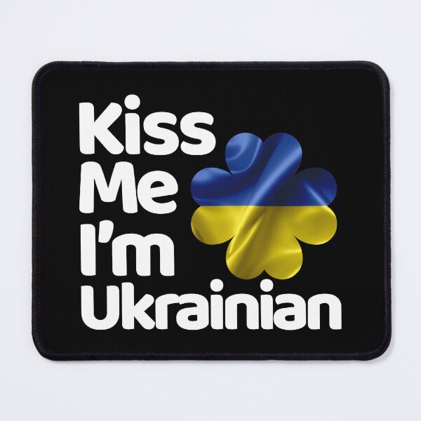 Item preview, Kiss Me I am Ukrainian from Ukraine designed and sold by elhefe.