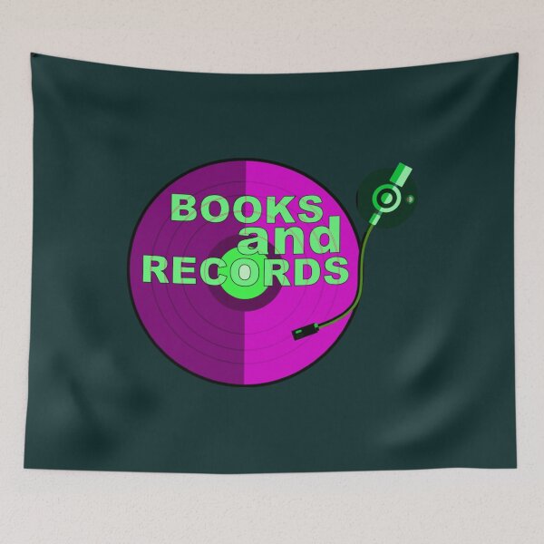Item preview, Books and Records Vinyl Turntable  Vintage 12-inch          designed and sold by HeaneyBoutique.