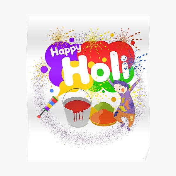 Holi Festival Of Colors Colours Spring Love 2022 Handprint Decorations