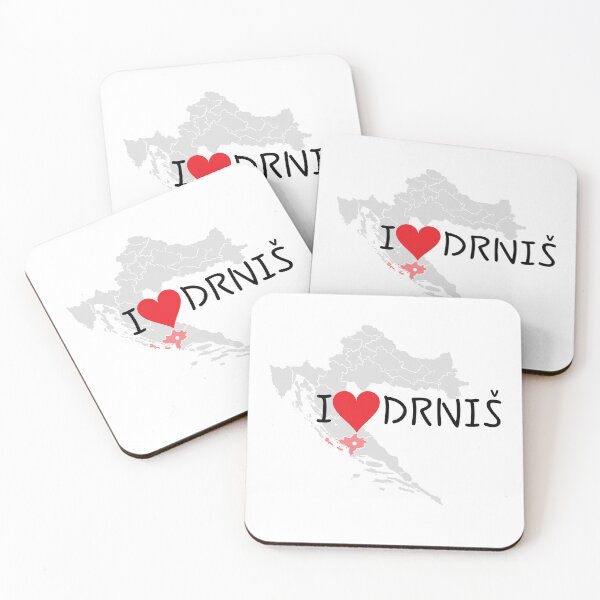 Item preview, "I Love Drniš" designed and sold by MC Art Studio.