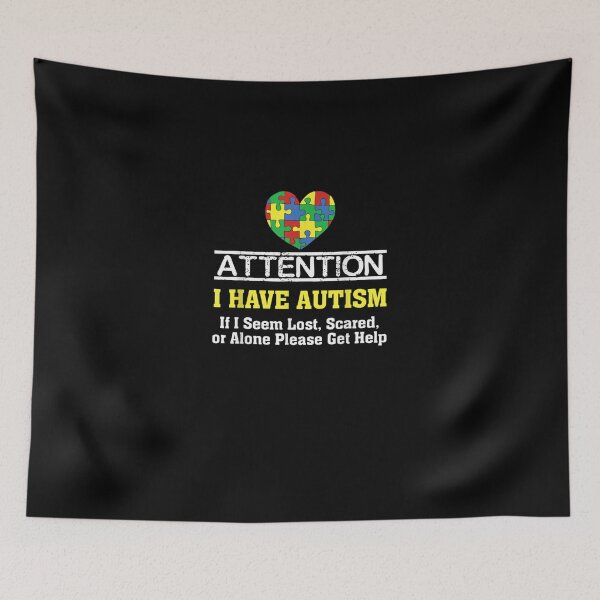 Item preview, I Have Autism Puzzle Heart| Autism Awareness designed and sold by VargasParis.