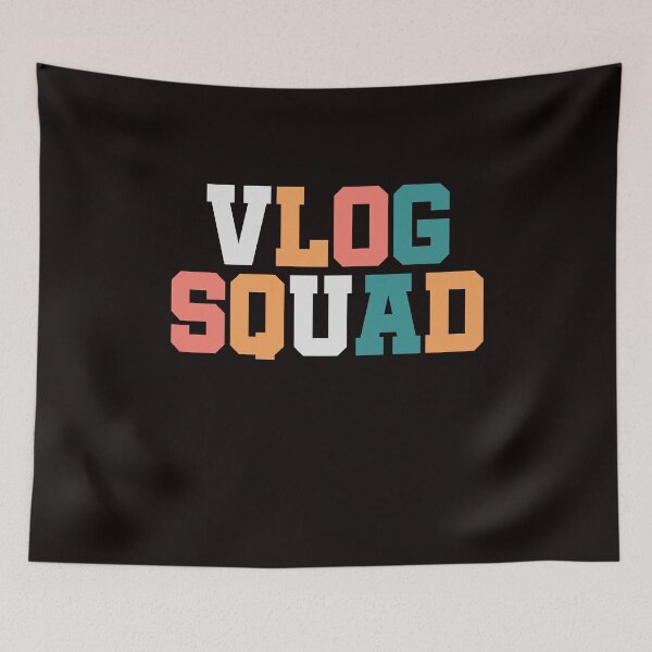 Item preview, Vlog Squad Vlogger Vlogging Travel Food Beauty Influencer designed and sold by TomGiantDesigns.