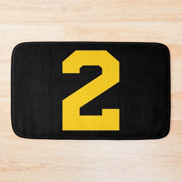 Item preview, Number 2, Yellow two, Sports number 2 designed and sold by TheCultStuff.