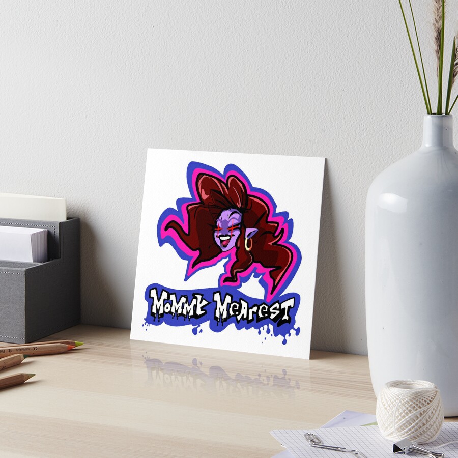 Mommy Mearest FNF Test Poster for Sale by Sticker-Flix