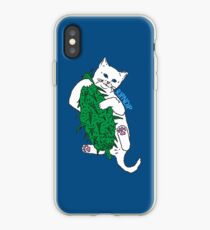 Vegan Cat iPhone Case